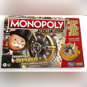 Monopoly Secret Vault Edition - No Missing Pieces